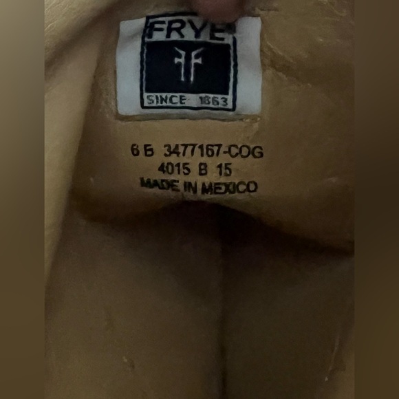 Frye Melissa Button Knee High Boots Size 6B Vintage - Picture 6 of 8